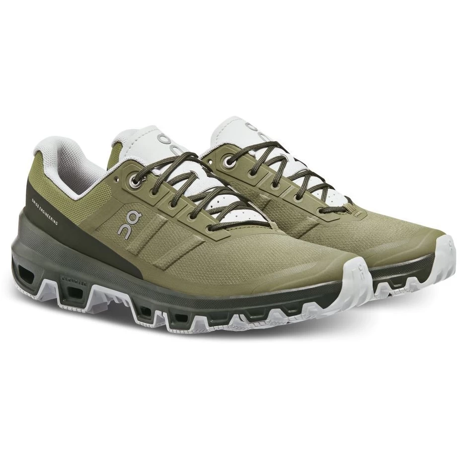 On Running On Cloudventure Dames Trail Hardloopschoenen - Olive & Fir 2 On Running On Cloudventure Dames Trail Hardloopschoenen - Olive & Fir