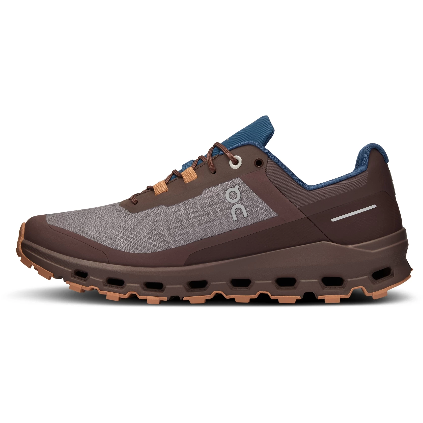On Running On Cloudvista Waterproof Dames Trail Hardloopschoenen - Zinc & Grape 6 On Running On Cloudvista Waterproof Dames Trail Hardloopschoenen - Zinc & Grape - Afbeelding 4