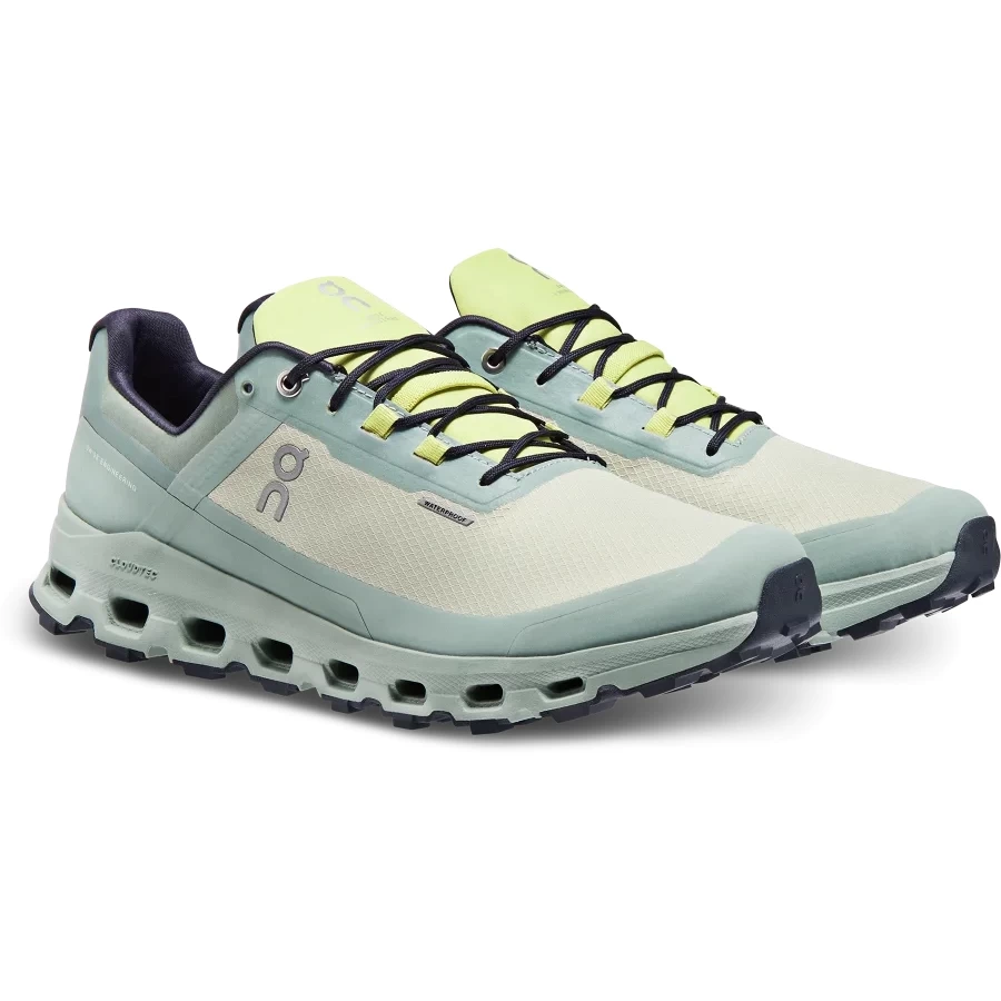 On Running On Cloudvista Waterproof Trail Hardloopschoenen - Chalk & Moss 3 On Running On Cloudvista Waterproof Trail Hardloopschoenen - Chalk & Moss