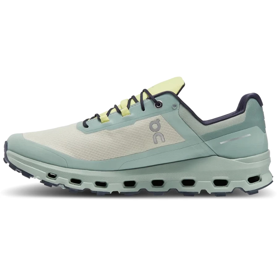 On Running On Cloudvista Waterproof Trail Hardloopschoenen - Chalk & Moss 4 On Running On Cloudvista Waterproof Trail Hardloopschoenen - Chalk & Moss - Afbeelding 2