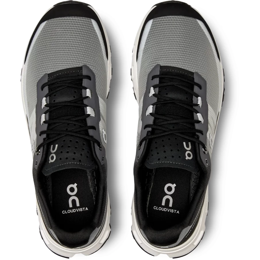 On Running On Cloudvista Dames Trail Hardloopschoenen - Zwart & Wit 6 On Running On Cloudvista Dames Trail Hardloopschoenen - Zwart & Wit - Afbeelding 4