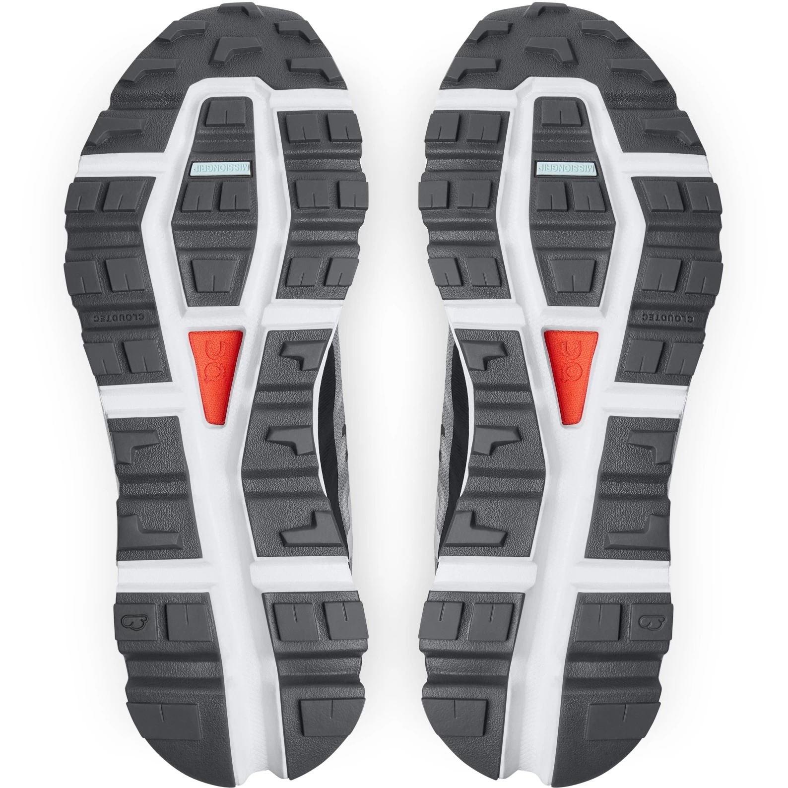 On Running On Cloudvista Dames Trail Hardloopschoenen - Glacier & Black 6 On Running On Cloudvista Dames Trail Hardloopschoenen - Glacier & Black - Afbeelding 4