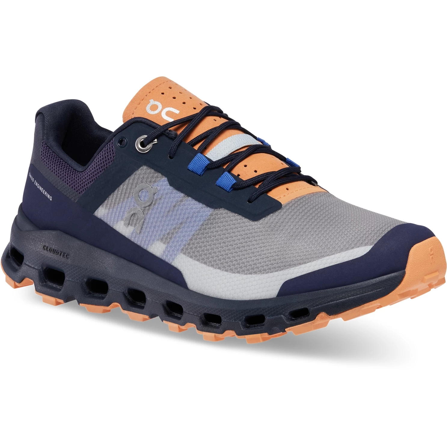 On Running On Cloudvista Dames Trail Hardloopschoenen - Midnight & Copper 8 On Running On Cloudvista Dames Trail Hardloopschoenen - Midnight & Copper - Afbeelding 6