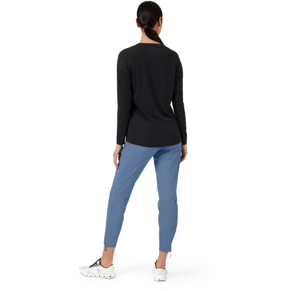 On Running On Comfort Long-T Women Long Sleeve Running Shirt - Black 5 On Running On Comfort Long-T Women Long Sleeve Running Shirt - Black - Afbeelding 3