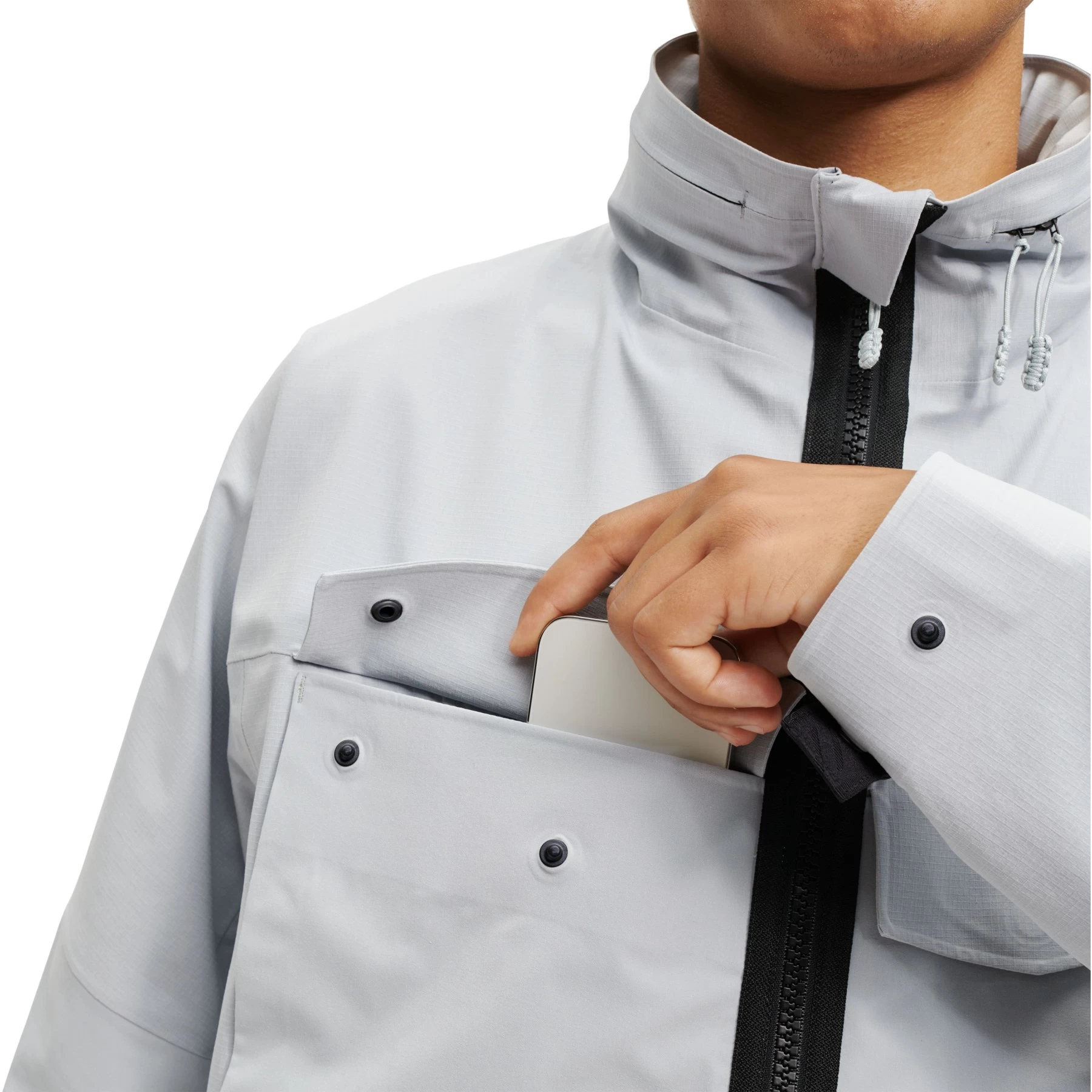 On Running On Explorer Jacket - Hail 6 On Running On Explorer Jacket - Hail - Afbeelding 5