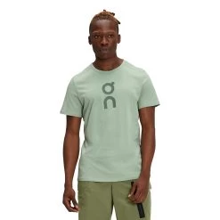 On Running On Graphic-T Heren T-Shirt - Moss