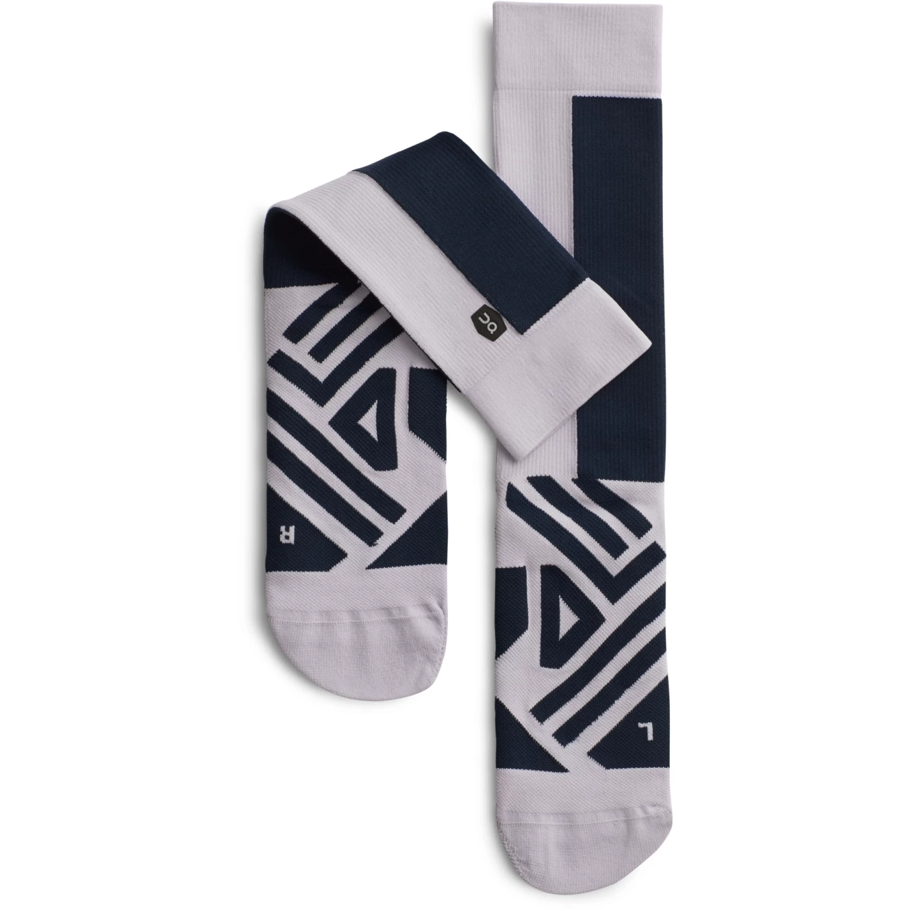 On Running On High Sock Women - Navy & Lilac 4 On Running On High Sock Women - Navy & Lilac - Afbeelding 2