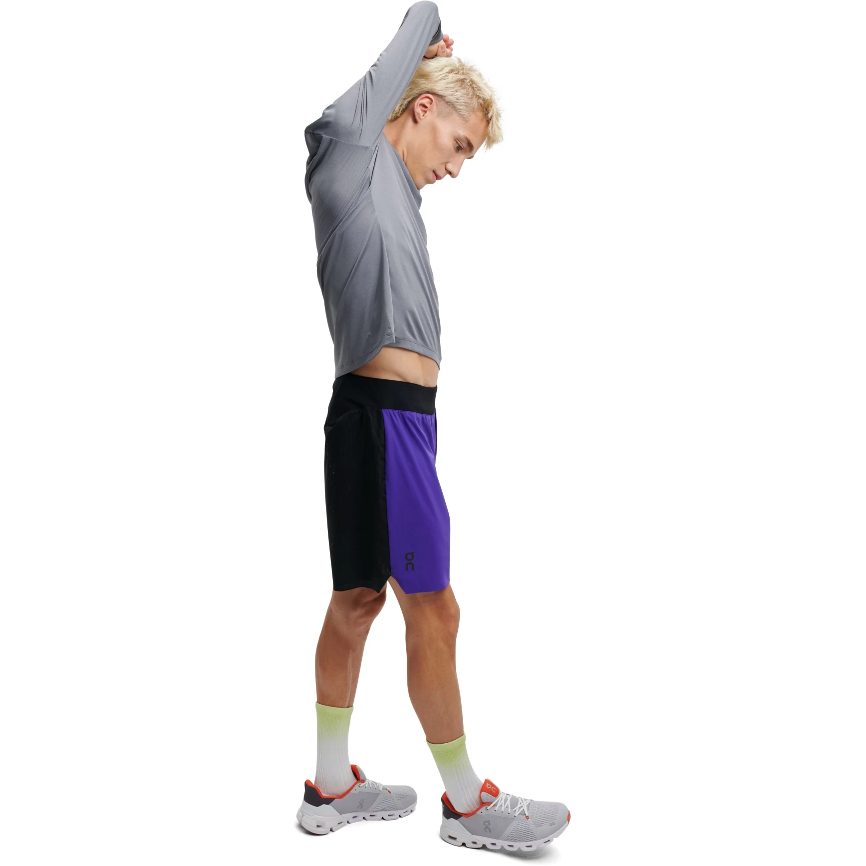 On Running On Lightweight Shorts Hardloopbroek - Twilight & Black 5 On Running On Lightweight Shorts Hardloopbroek - Twilight & Black - Afbeelding 3