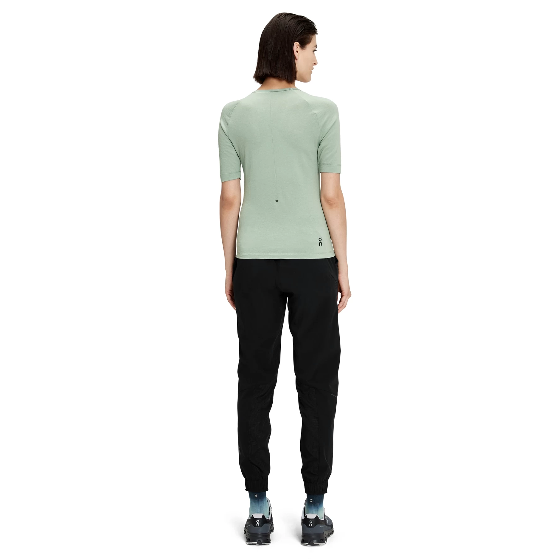 On Running On Merino-T Dames T-Shirt - Moss 5 On Running On Merino-T Dames T-Shirt - Moss - Afbeelding 3