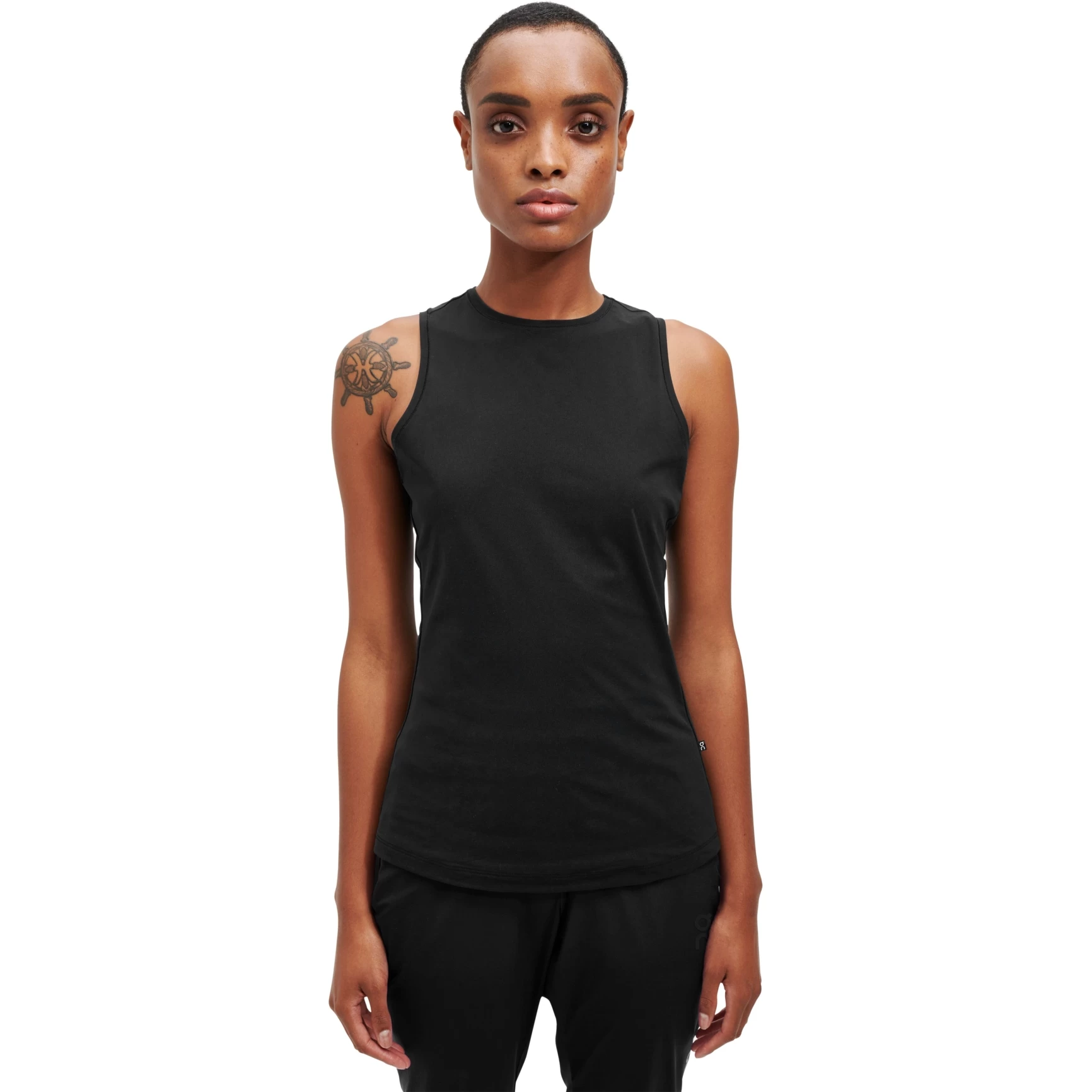 On Running On Movement Tank Women Running Shirt - Black 4 On Running On Movement Tank Women Running Shirt - Black - Afbeelding 2