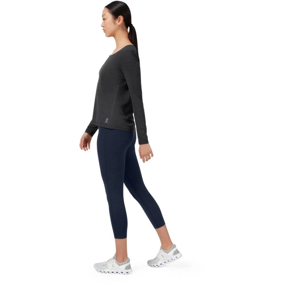 On Running On Performance Long-T Dames Shirt Met Lange Mouwen - Black 5 On Running On Performance Long-T Dames Shirt Met Lange Mouwen - Black - Afbeelding 3