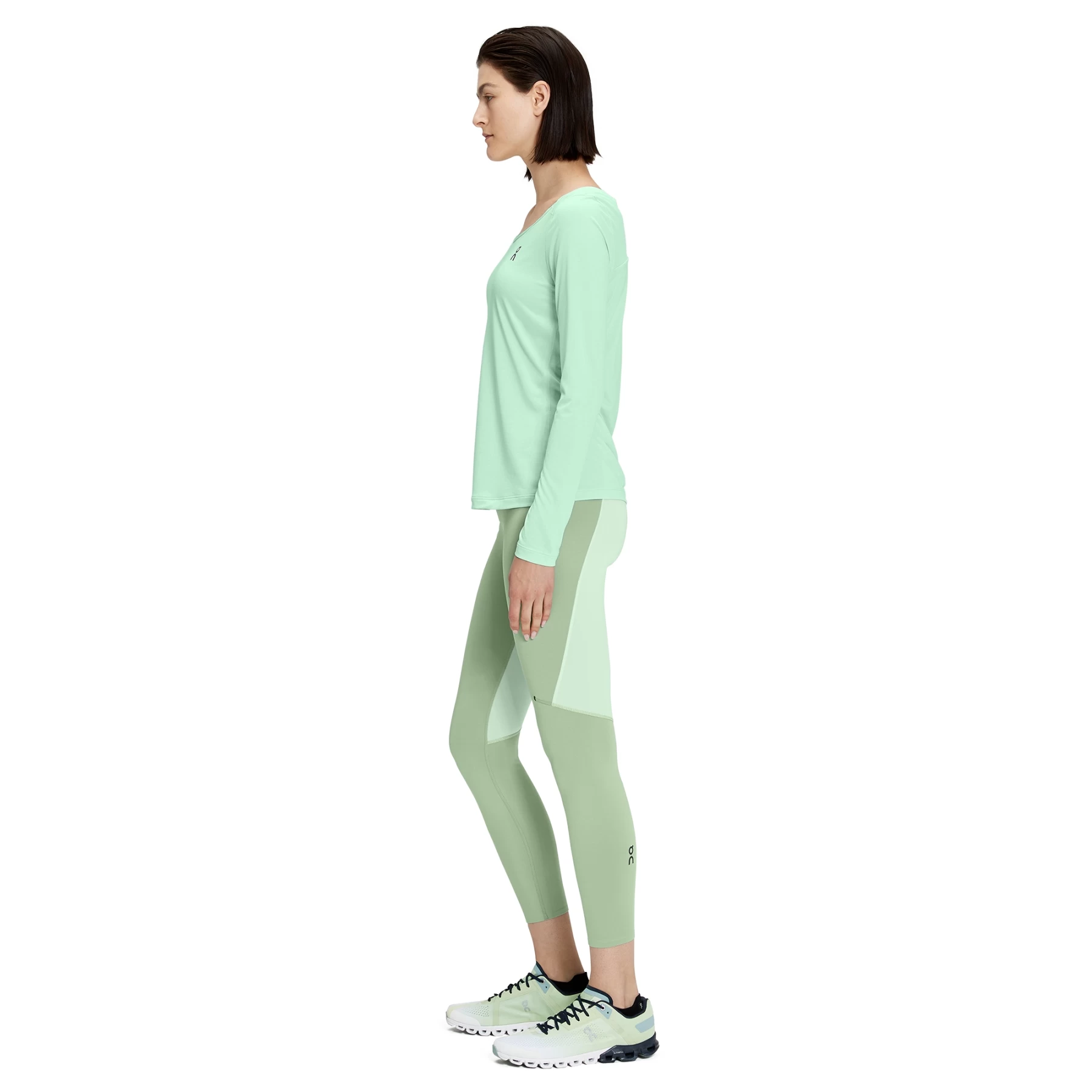 On Running On Performance Long-T Dames Shirt Met Lange Mouwen - Creek 4 On Running On Performance Long-T Dames Shirt Met Lange Mouwen - Creek - Afbeelding 2