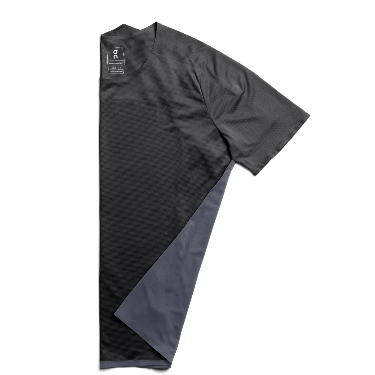 On Running On Performance-T Hardloopshirt - Black & Dark 6 On Running On Performance-T Hardloopshirt - Black & Dark - Afbeelding 4