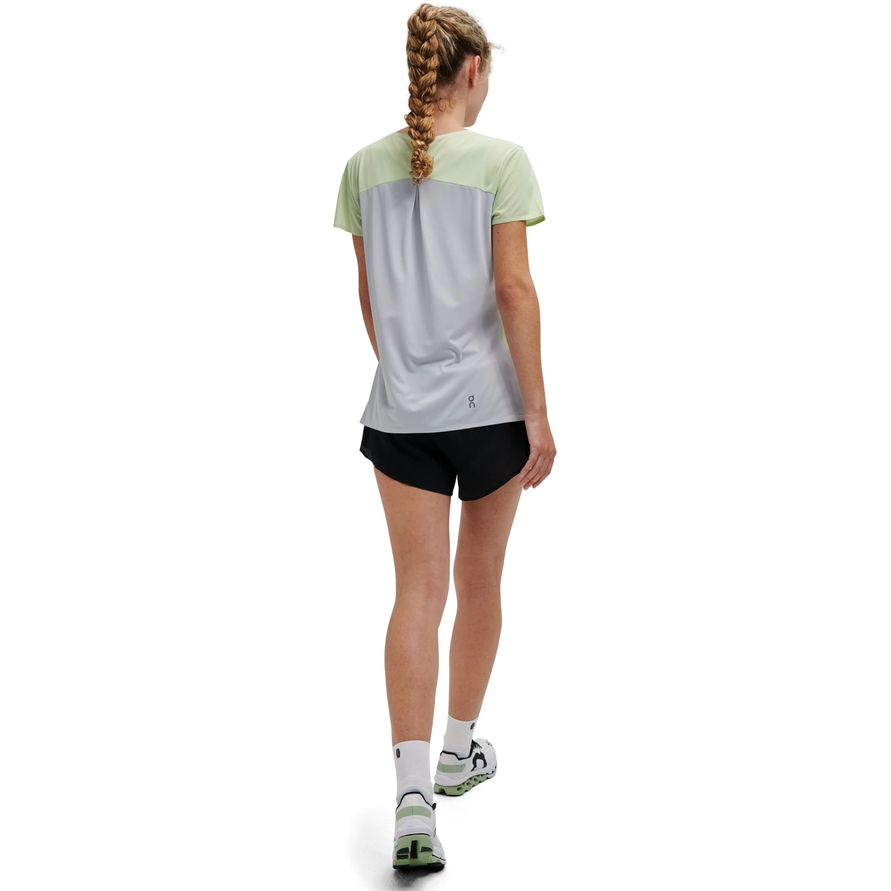On Running On Performance-T Dames Hardloopshirt - Meadow & Glacier 5 On Running On Performance-T Dames Hardloopshirt - Meadow & Glacier - Afbeelding 3