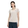 On Running On Performance-T Dames Hardloopshirt - Pearl & Undyed-White -ON RUNNING Winkel on performance t women running shirt pearl undyed white 1 1427173