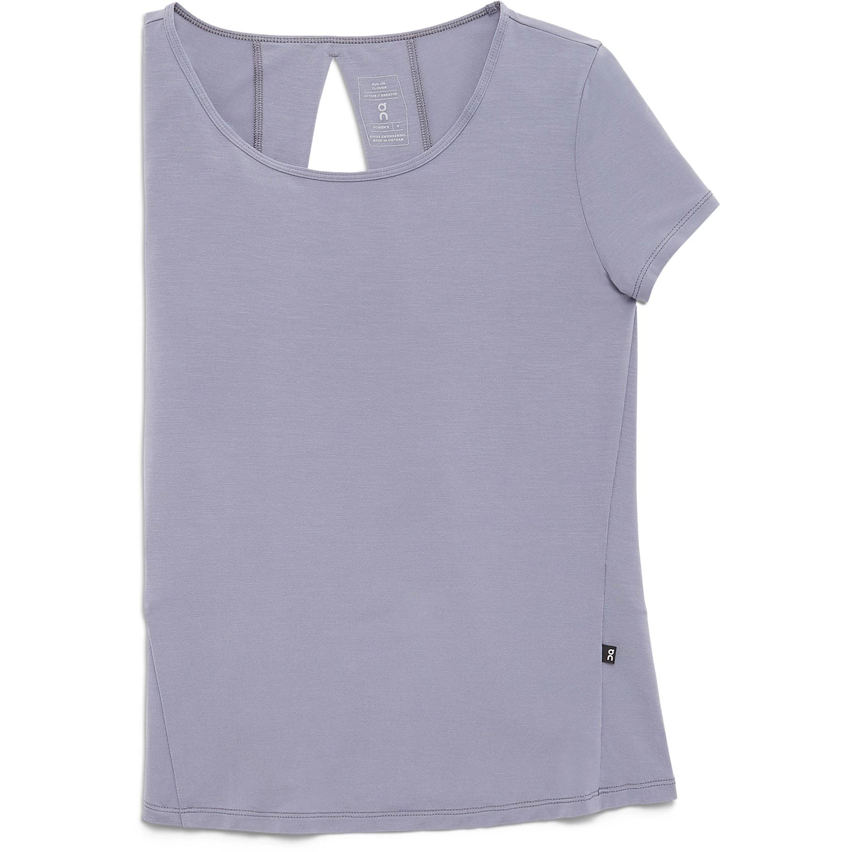 On Running On Active-T Breathe Dames T-Shirt - Granite 5 On Running On Active-T Breathe Dames T-Shirt - Granite - Afbeelding 3