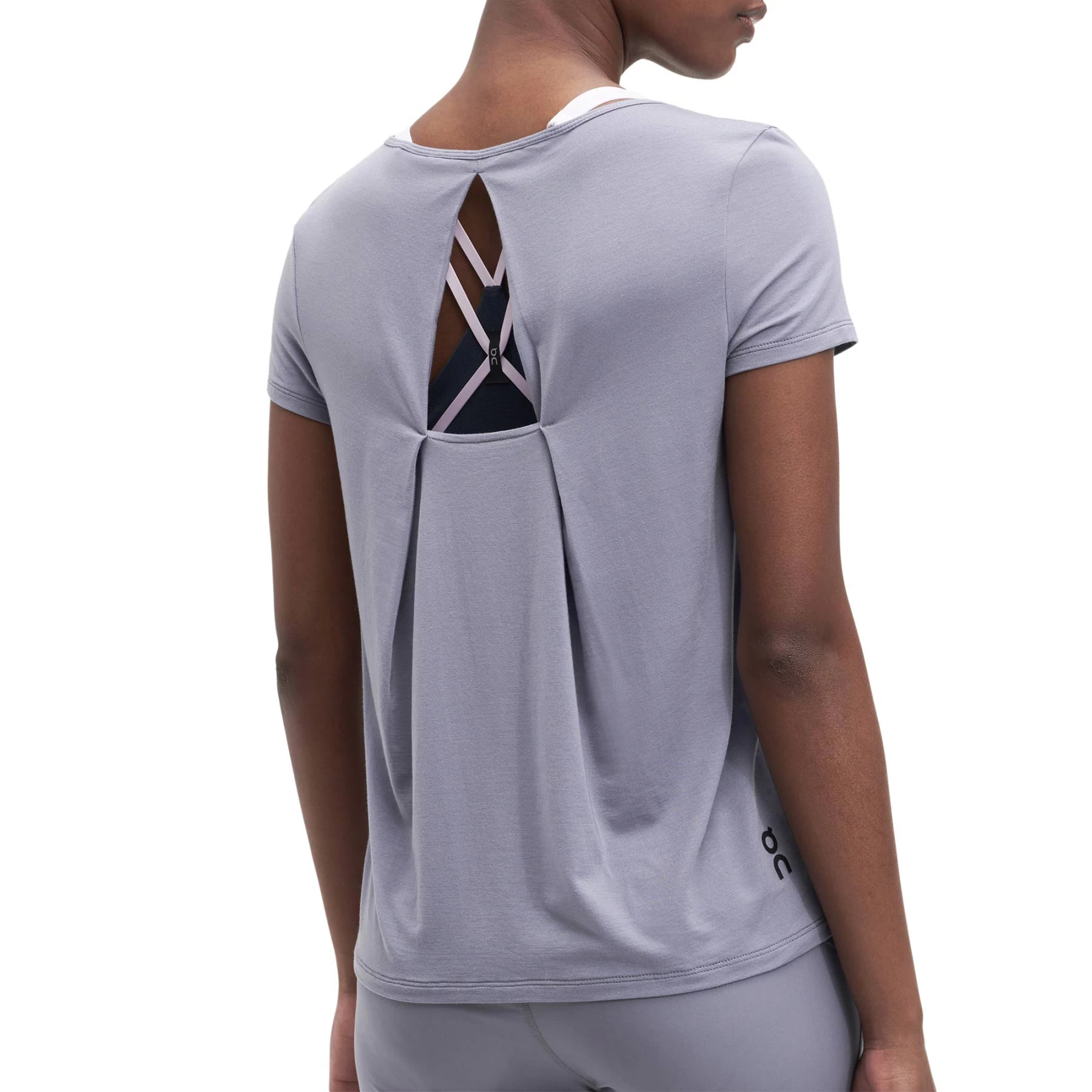 On Running On Active-T Breathe Dames T-Shirt - Granite 6 On Running On Active-T Breathe Dames T-Shirt - Granite - Afbeelding 4