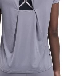 On Running On Active-T Breathe Dames T-Shirt - Granite 16 On Running On Active-T Breathe Dames T-Shirt - Granite -ON RUNNING Winkel on running active t breathe women running shirt granite 8 1279348 1297975