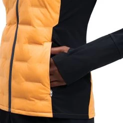 On Running On Climate Dames Jas - Mango & Black 16 On Running On Climate Dames Jas - Mango & Black -ON RUNNING Winkel on running climate jacket women mango black 6 1279403