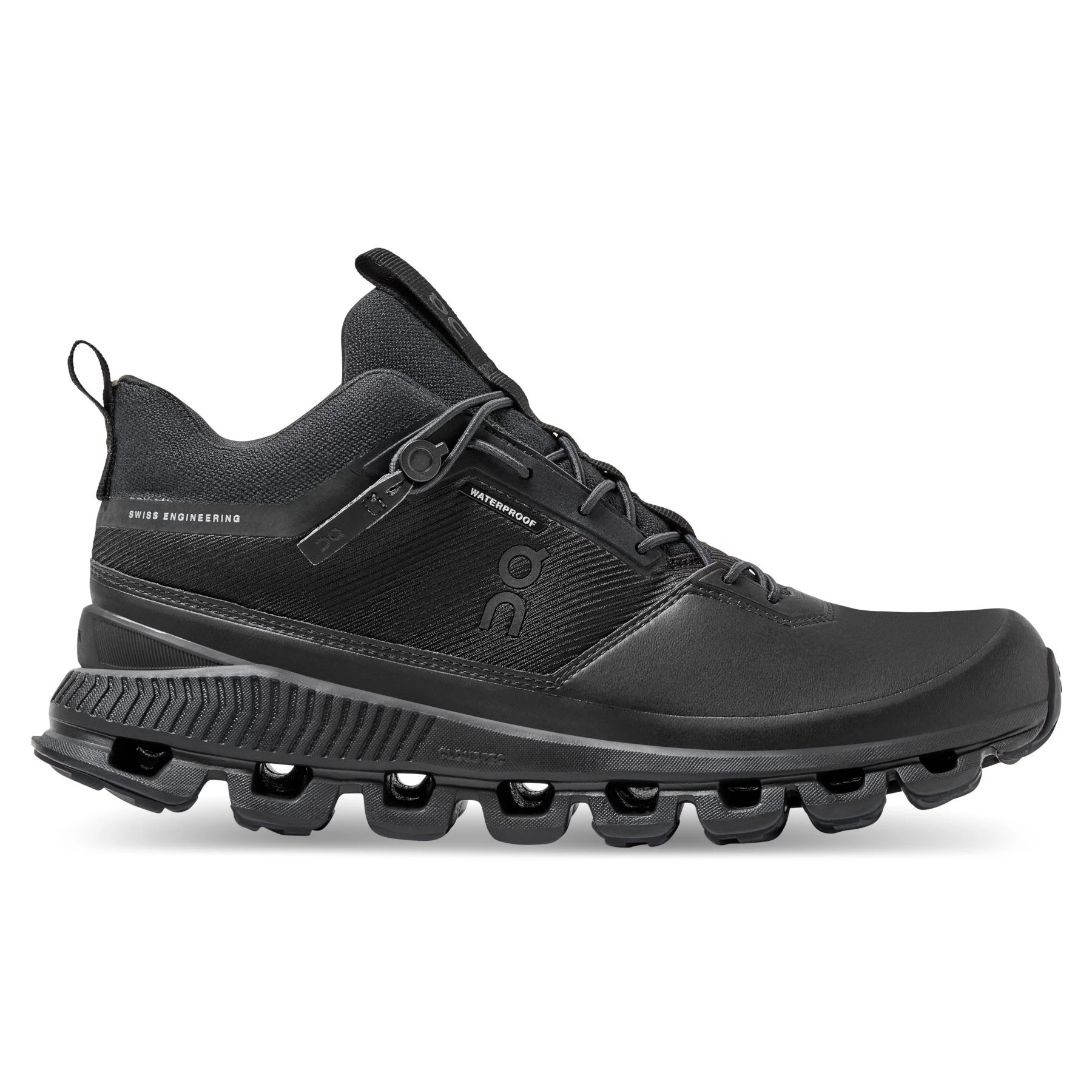 On Running On Cloud Hi Waterproof Women's Shoe - All Black 3 On Running On Cloud Hi Waterproof Women's Shoe - All Black