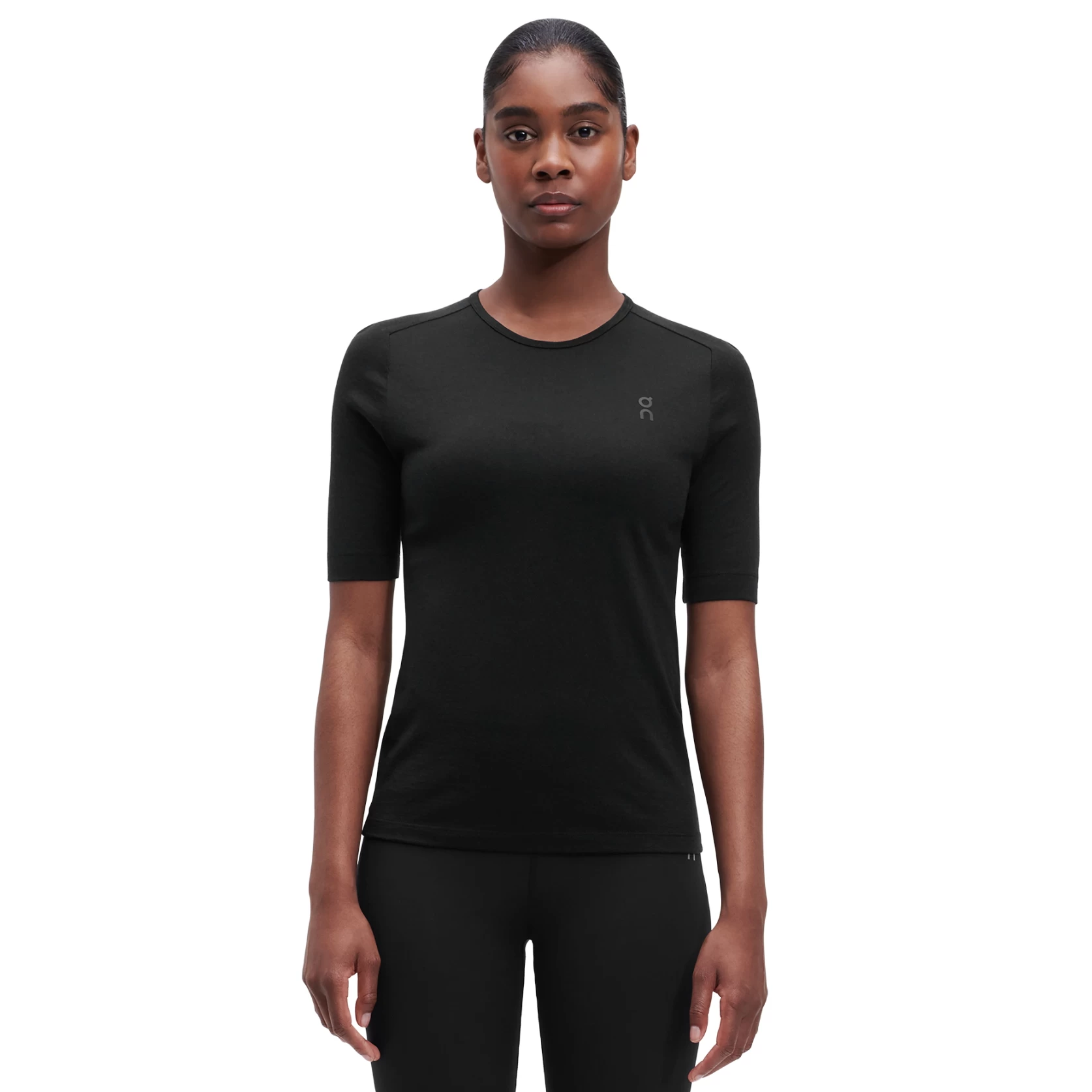 On Running On Merino-T Dames T-Shirt - Black 3 On Running On Merino-T Dames T-Shirt - Black
