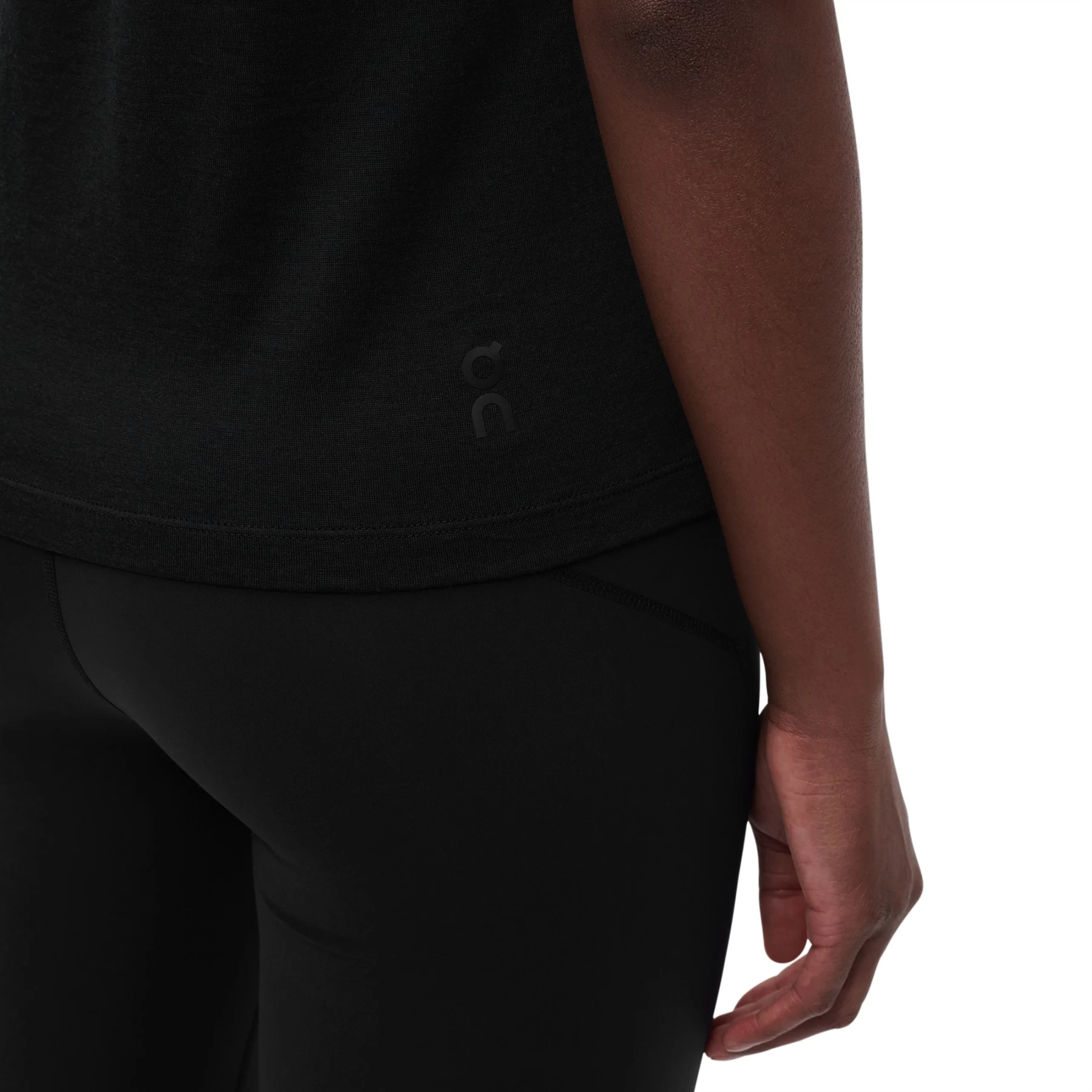 On Running On Merino-T Dames T-Shirt - Black 8 On Running On Merino-T Dames T-Shirt - Black - Afbeelding 6