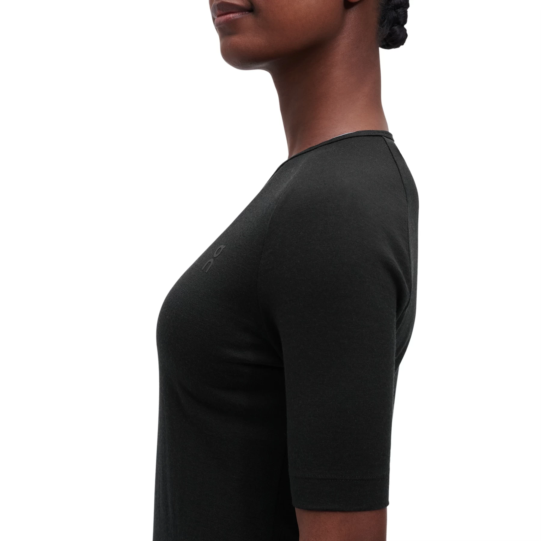 On Running On Merino-T Dames T-Shirt - Black 9 On Running On Merino-T Dames T-Shirt - Black - Afbeelding 7