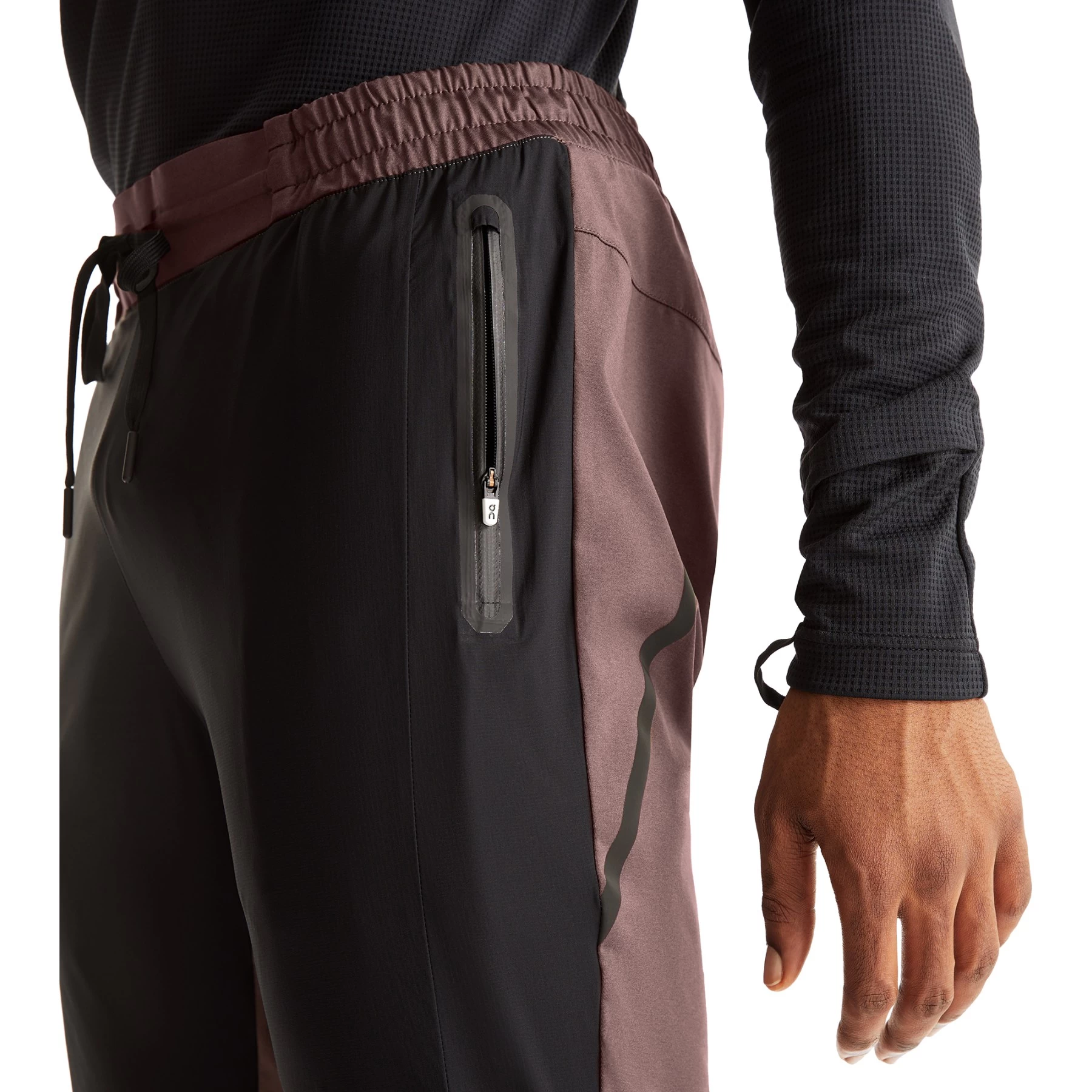 On Running Pants Hardloopbroek - Grape & Zwart 6 On Running Pants Hardloopbroek - Grape & Zwart - Afbeelding 4