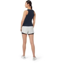 On Running Shorts Dames Hardloopbroek - Glacier & Black 14 On Running Shorts Dames Hardloopbroek - Glacier & Black -ON RUNNING Winkel on running shorts women glacier black 4 949136