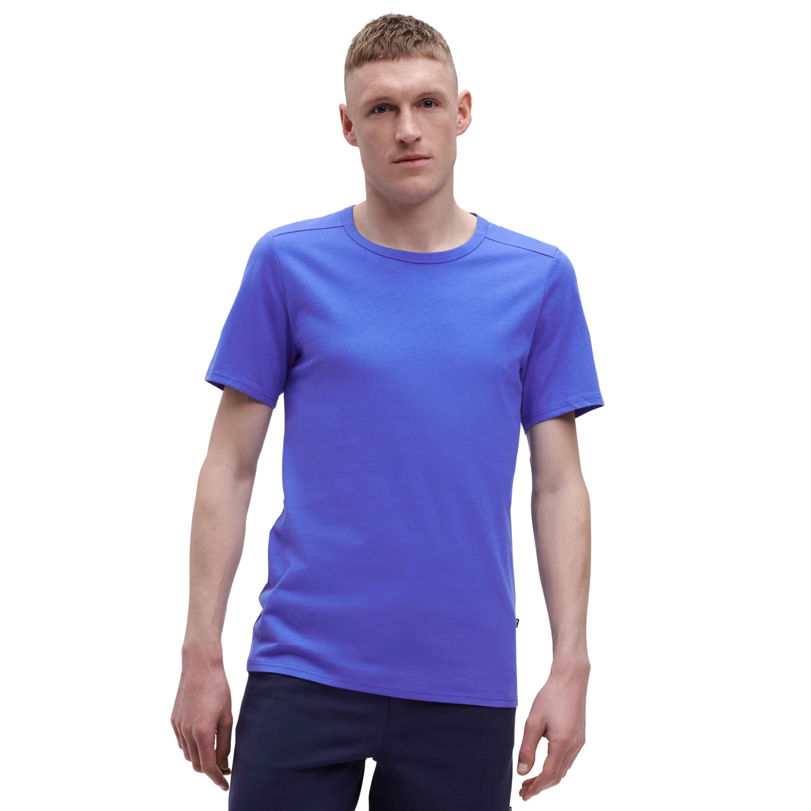 On Running On T Shirt - Cobalt 3 On Running On T Shirt - Cobalt