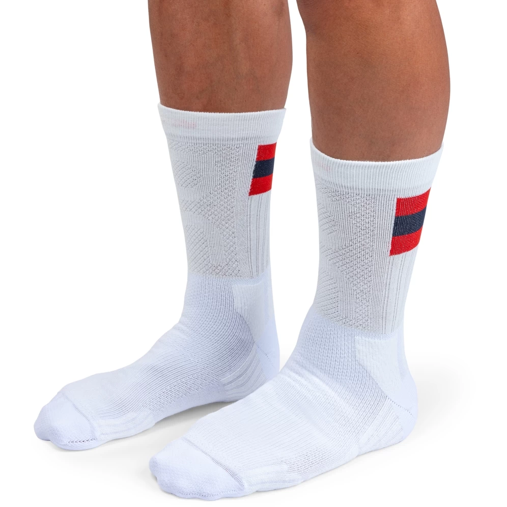 On Running On Tennis Sock - White & Red 5 On Running On Tennis Sock - White & Red - Afbeelding 3