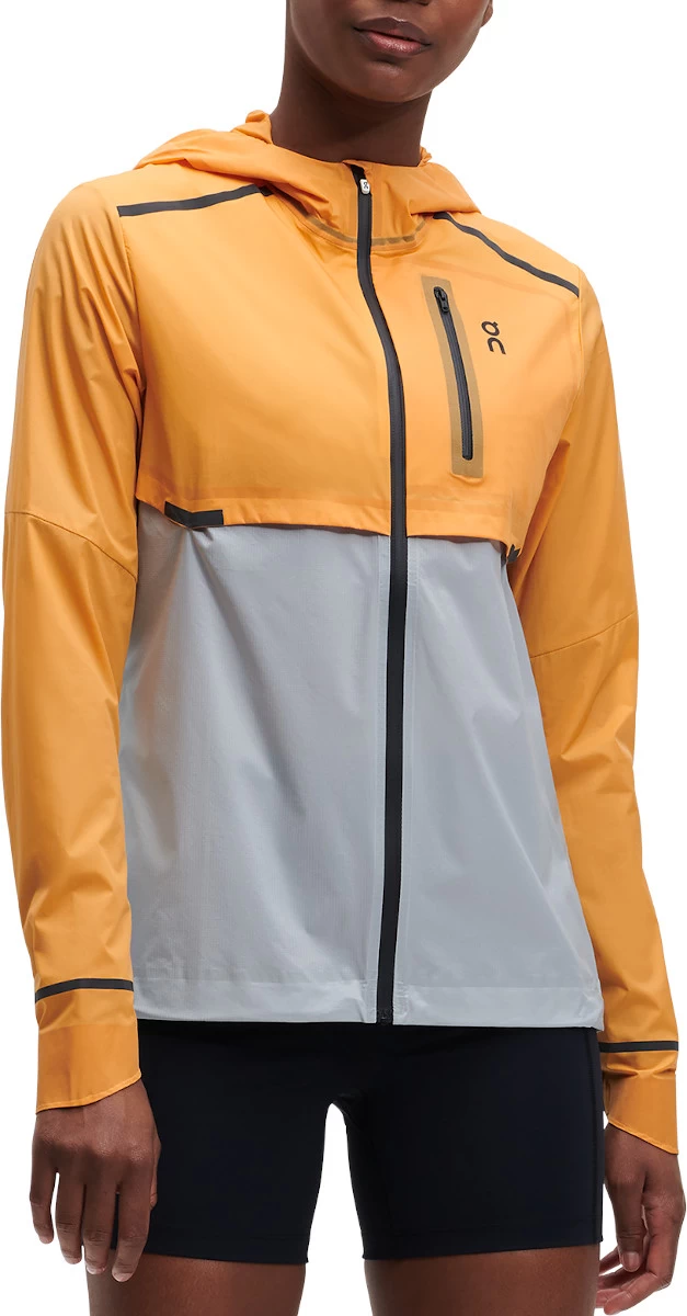 Hoodie On Running Weather Jacket