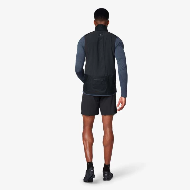 On Running On Weather Vest - Black 5 On Running On Weather Vest - Black - Afbeelding 3
