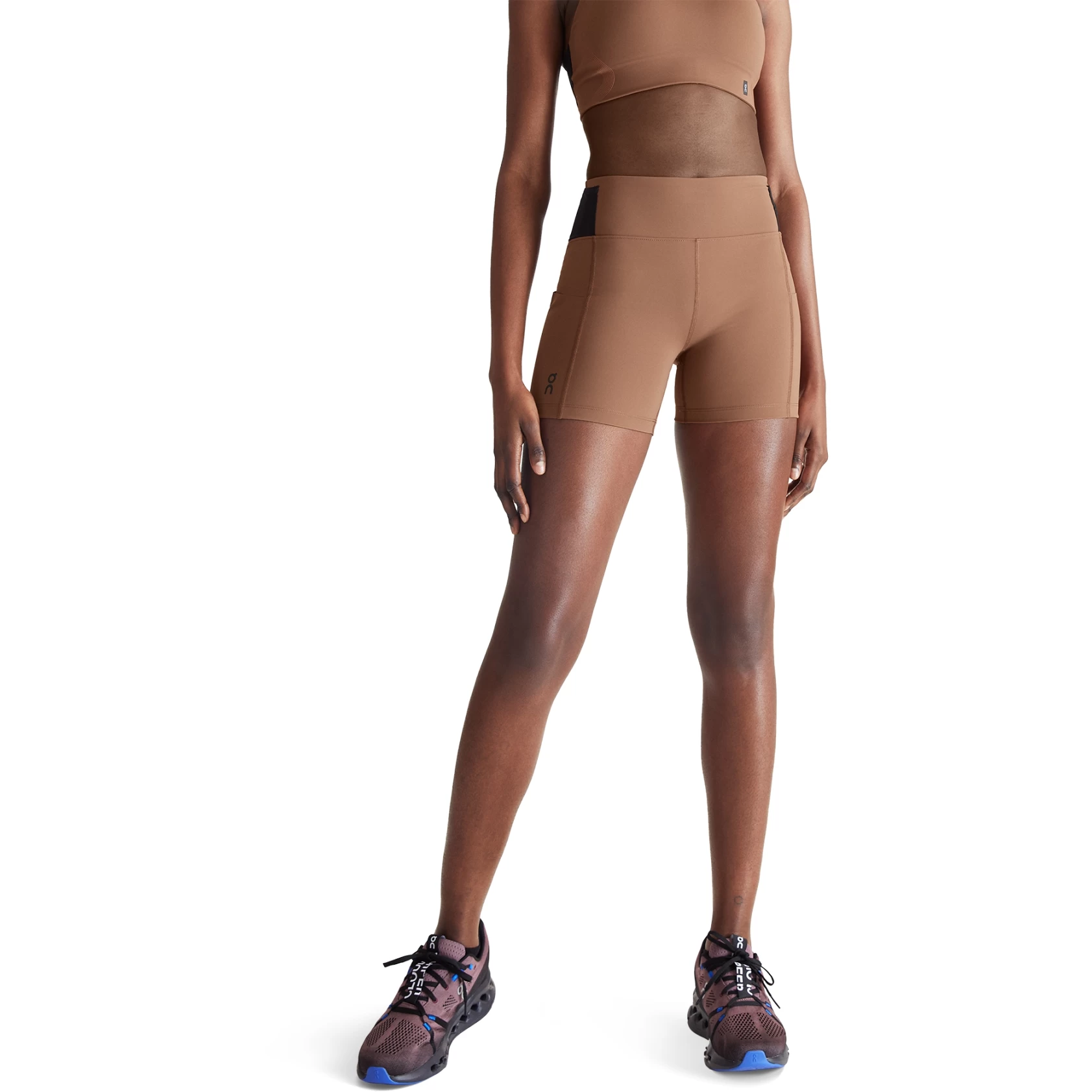 On Running On Sprinter Shorts Dames - Cocoa 4 On Running On Sprinter Shorts Dames - Cocoa - Afbeelding 2