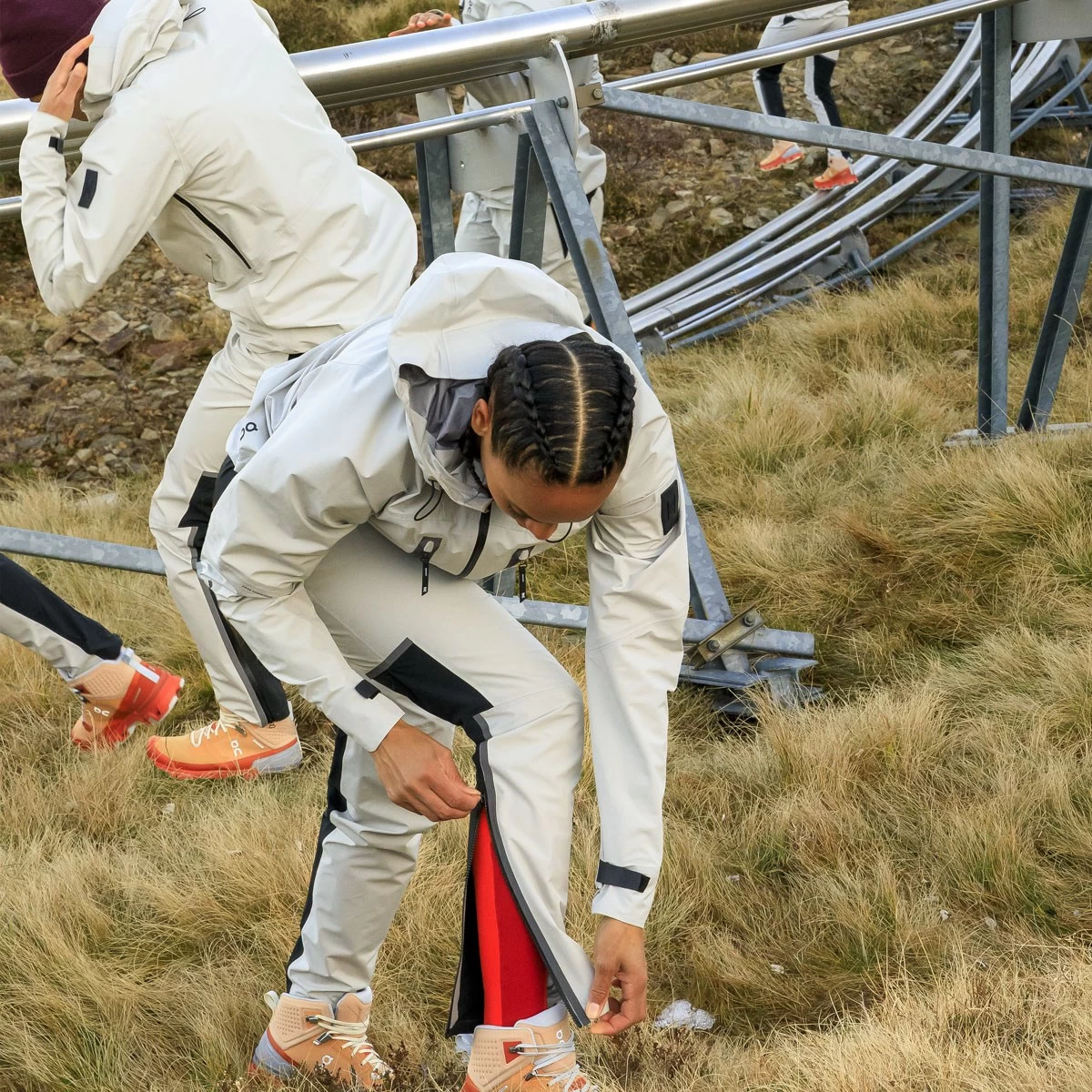 On Running On Storm Jacket Women - Pearl 12 On Running On Storm Jacket Women - Pearl - Afbeelding 10