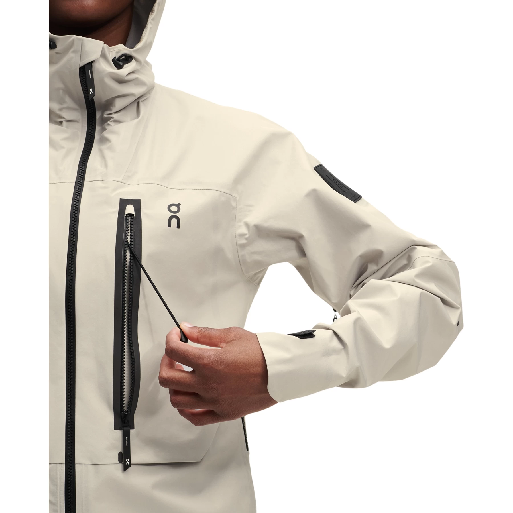 On Running On Storm Jacket Women - Pearl 7 On Running On Storm Jacket Women - Pearl - Afbeelding 5