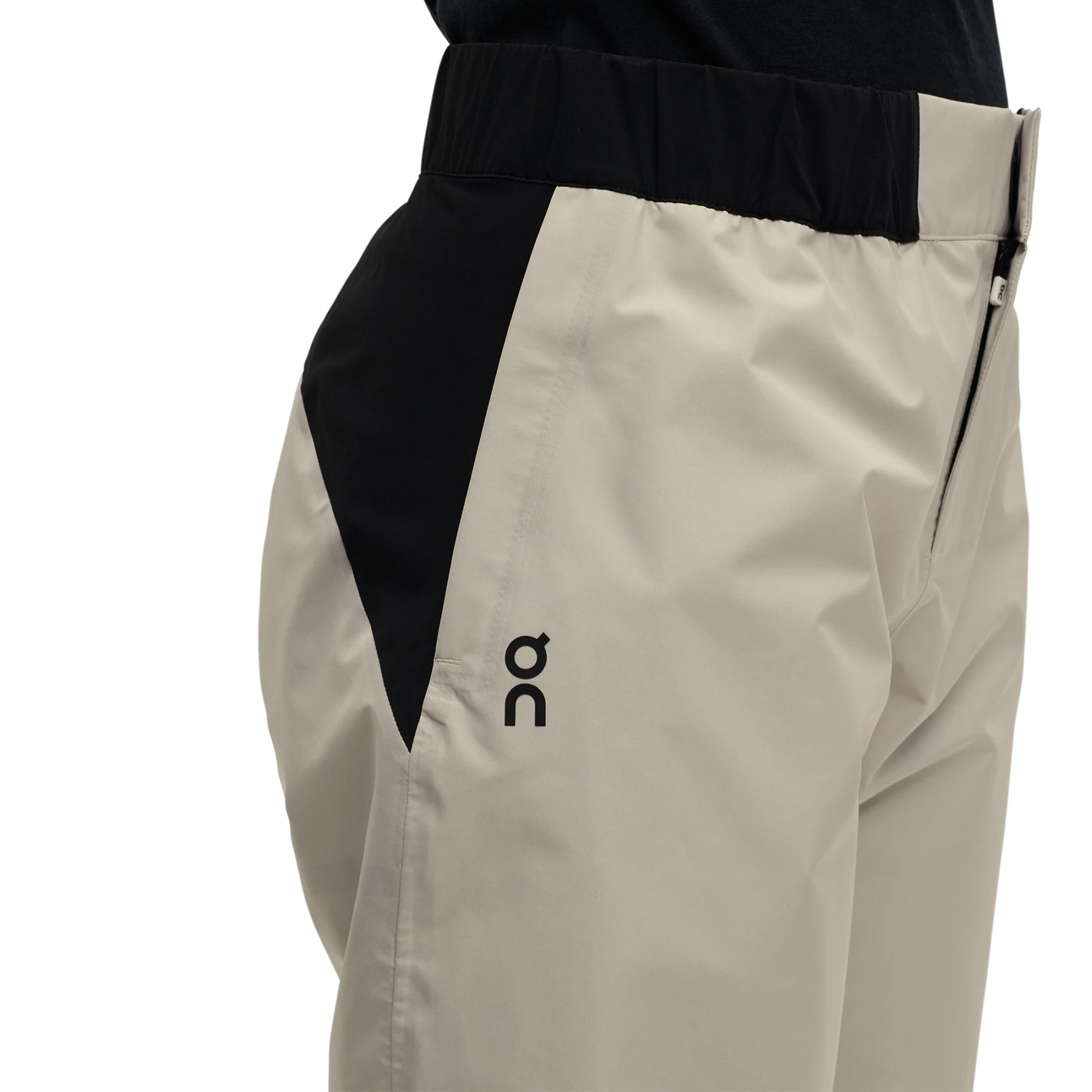On Running On Storm Pants Women - Pearl & Black 7 On Running On Storm Pants Women - Pearl & Black - Afbeelding 5