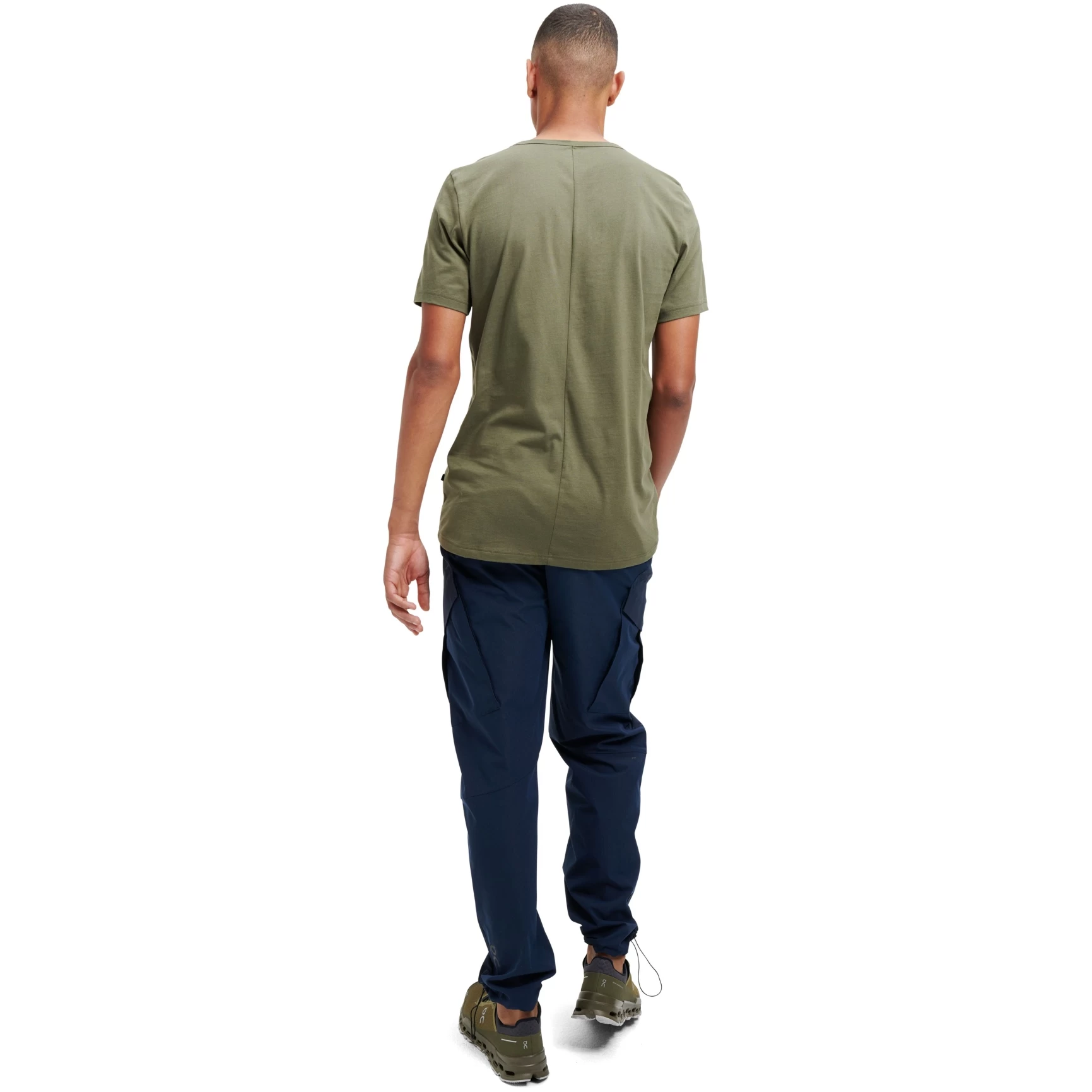 On Running On T Shirt - Olive 5 On Running On T Shirt - Olive - Afbeelding 3