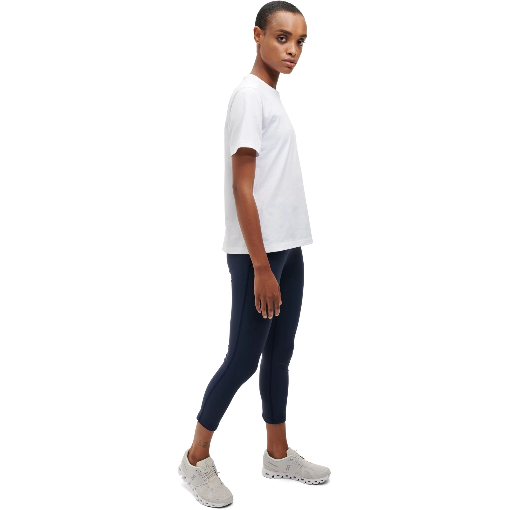 On Running On T Women T-Shirt - White 4 On Running On T Women T-Shirt - White - Afbeelding 2