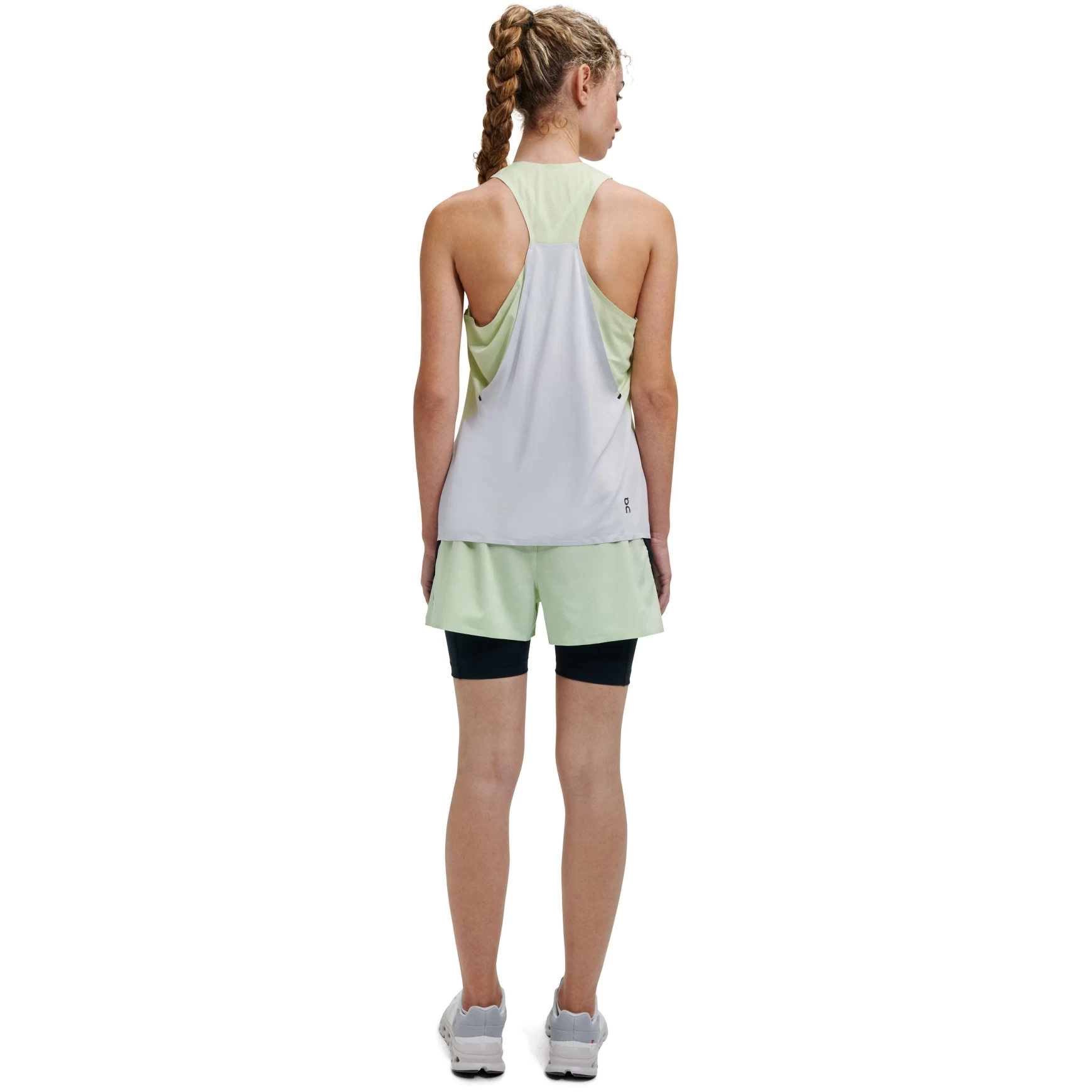 On Running On Tank-T Dames Hardloopshirt - Meadow & Glacier 5 On Running On Tank-T Dames Hardloopshirt - Meadow & Glacier - Afbeelding 3