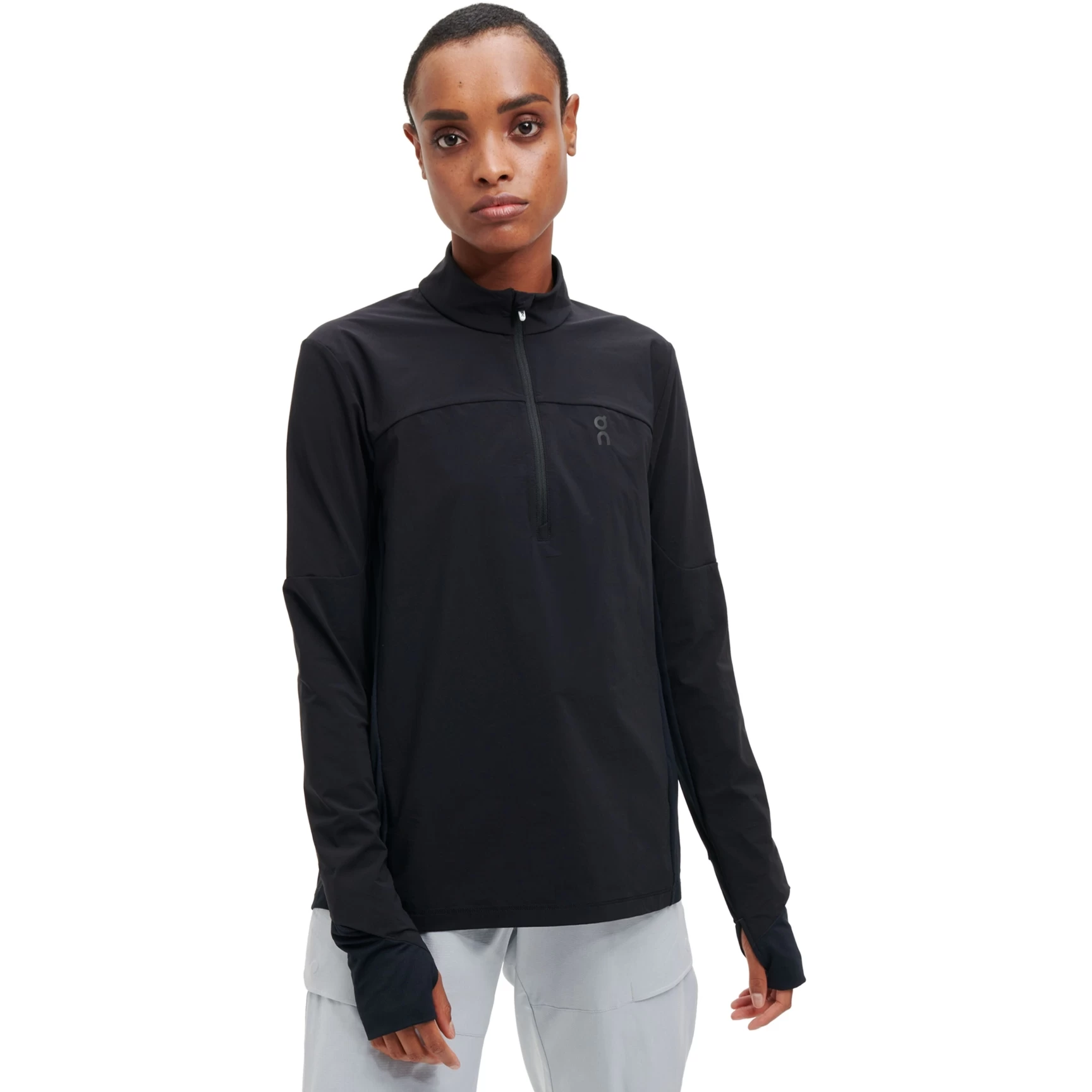 On Running On Trail Breaker Women Long Sleeve Running Shirt - Black 3 On Running On Trail Breaker Women Long Sleeve Running Shirt - Black