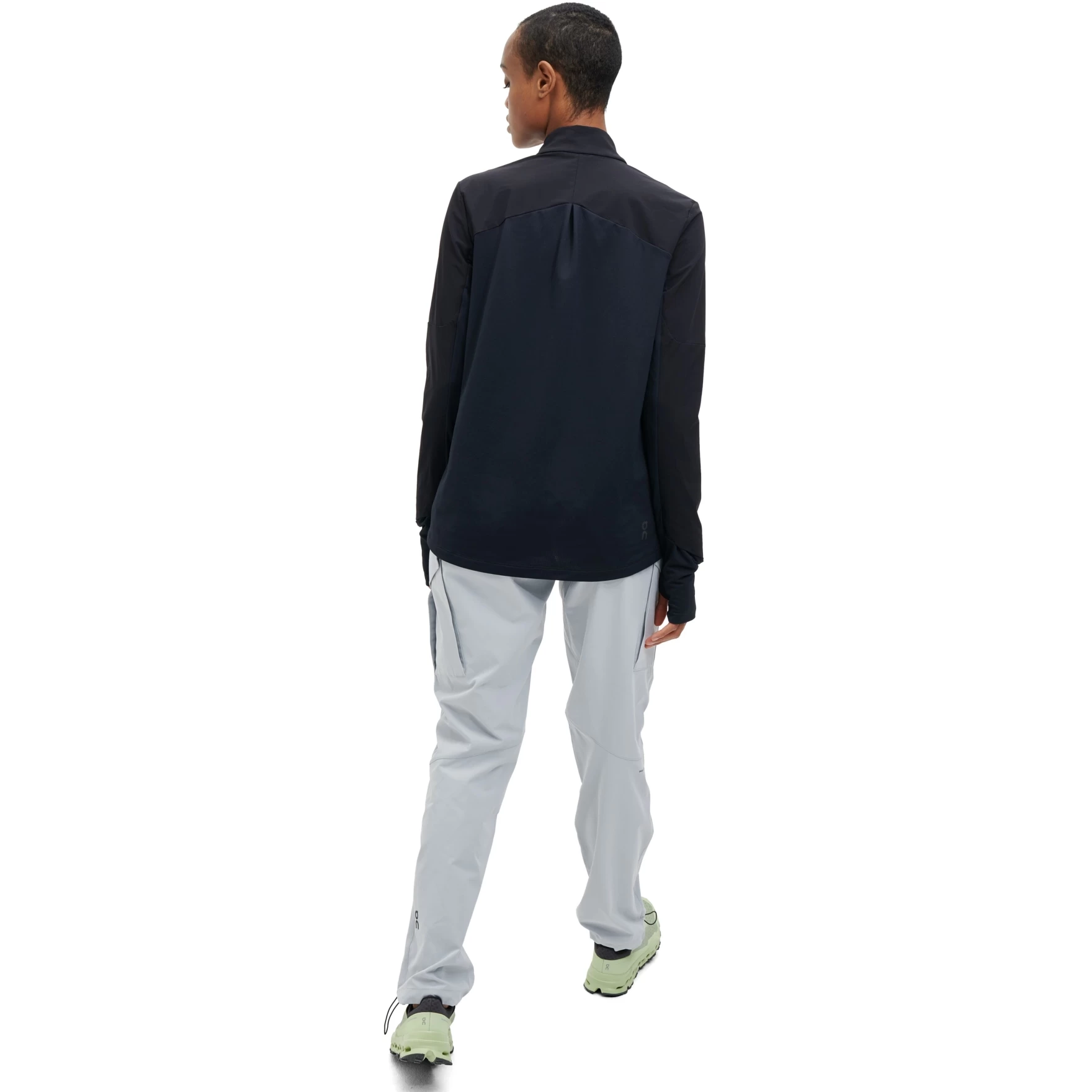 On Running On Trail Breaker Women Long Sleeve Running Shirt - Black 5 On Running On Trail Breaker Women Long Sleeve Running Shirt - Black - Afbeelding 3