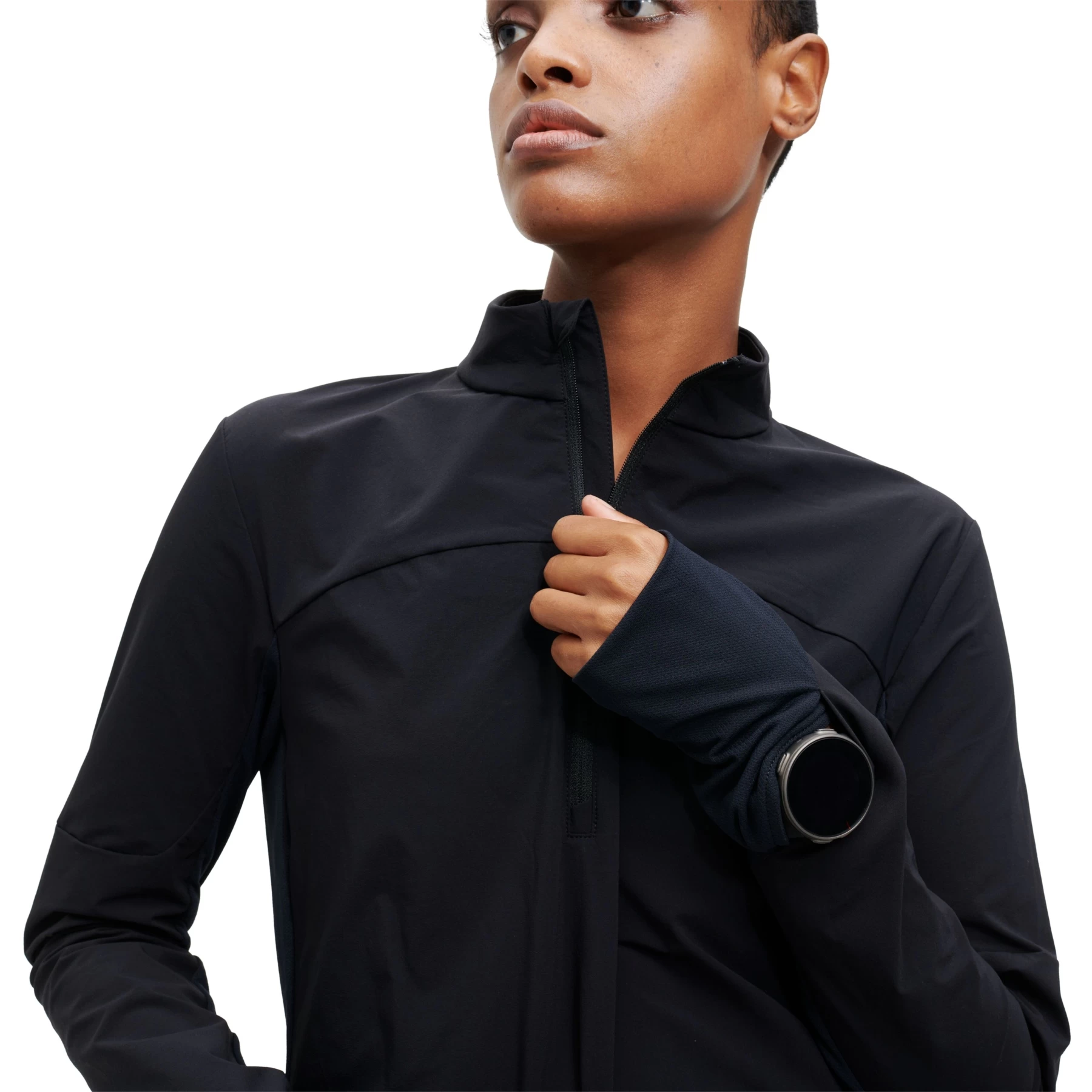 On Running On Trail Breaker Women Long Sleeve Running Shirt - Black 7 On Running On Trail Breaker Women Long Sleeve Running Shirt - Black - Afbeelding 5