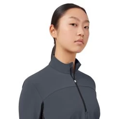 On Running On Trail Breaker Women Long Sleeve Running Shirt - Dark & Black -ON RUNNING Winkel on trail breaker women long sleeve running shirt dark black 5 949085