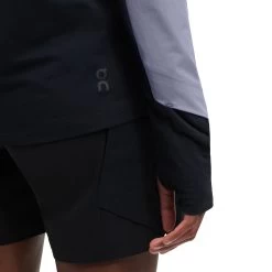 On Running On Trail Breaker Women Long Sleeve Running Shirt - Granite & Black -ON RUNNING Winkel on trail breaker women long sleeve running shirt granite black 6 1278779