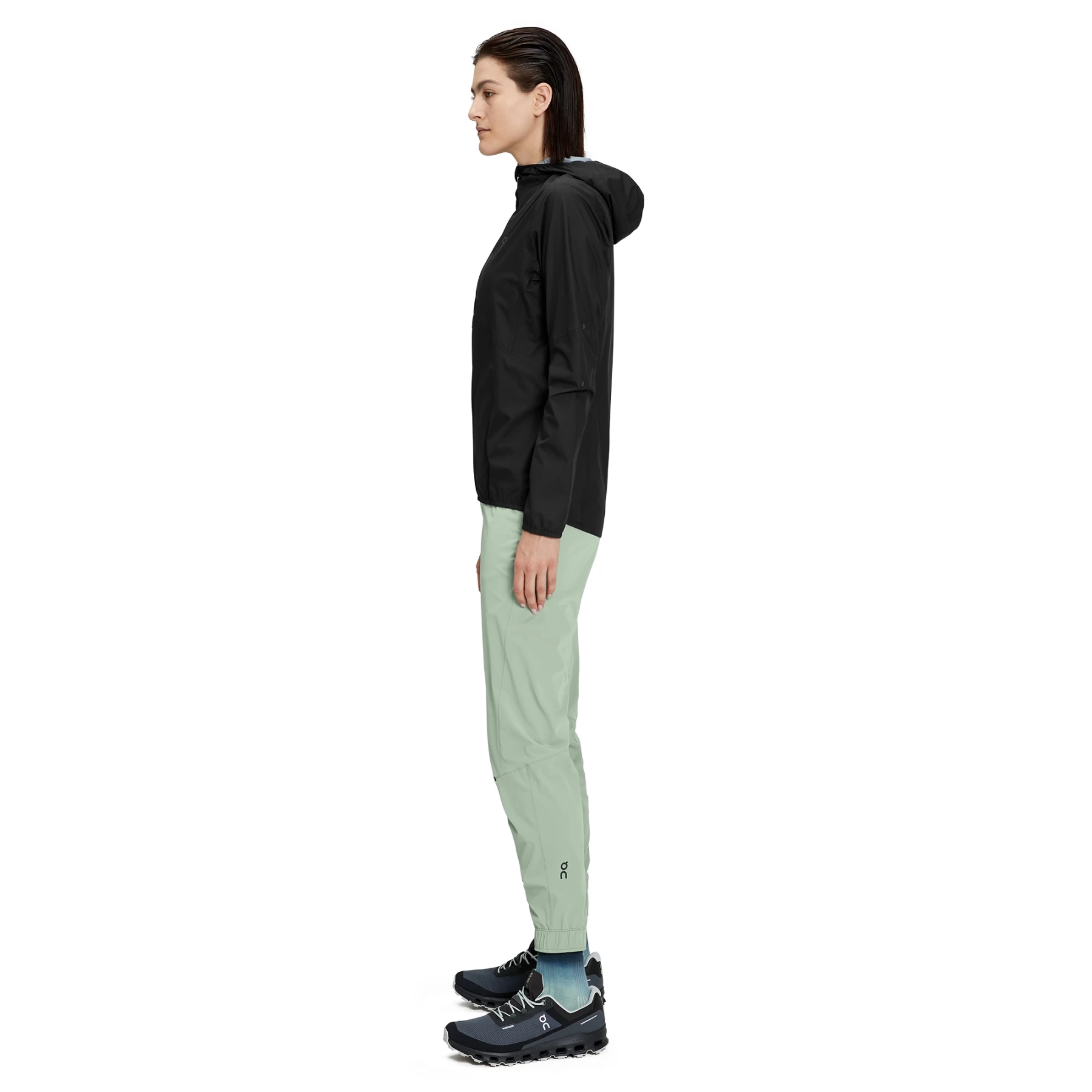 On Running On Waterproof Anorak Dames - Zwart 4 On Running On Waterproof Anorak Dames - Zwart - Afbeelding 2