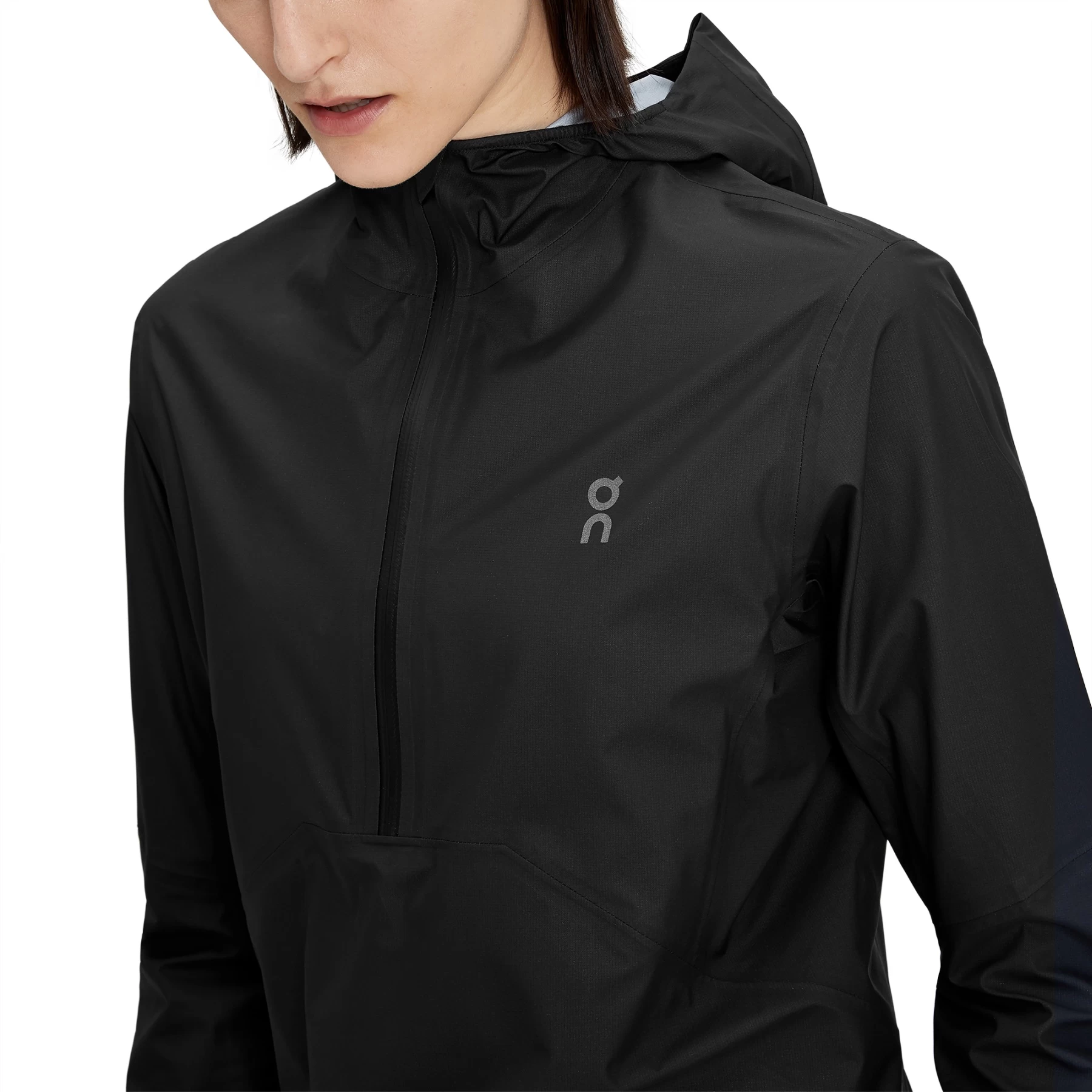 On Running On Waterproof Anorak Dames - Zwart 6 On Running On Waterproof Anorak Dames - Zwart - Afbeelding 4