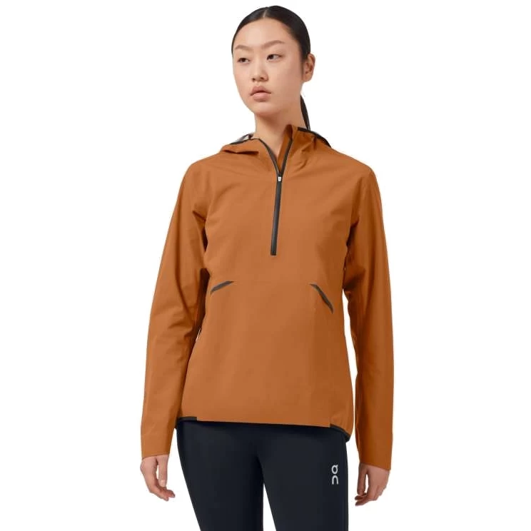 On Running On Waterproof Anorak Dames - Pecan 4 On Running On Waterproof Anorak Dames - Pecan - Afbeelding 2