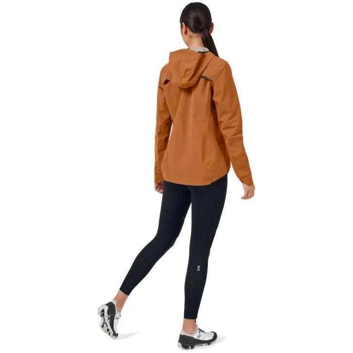 On Running On Waterproof Anorak Dames - Pecan 6 On Running On Waterproof Anorak Dames - Pecan - Afbeelding 4