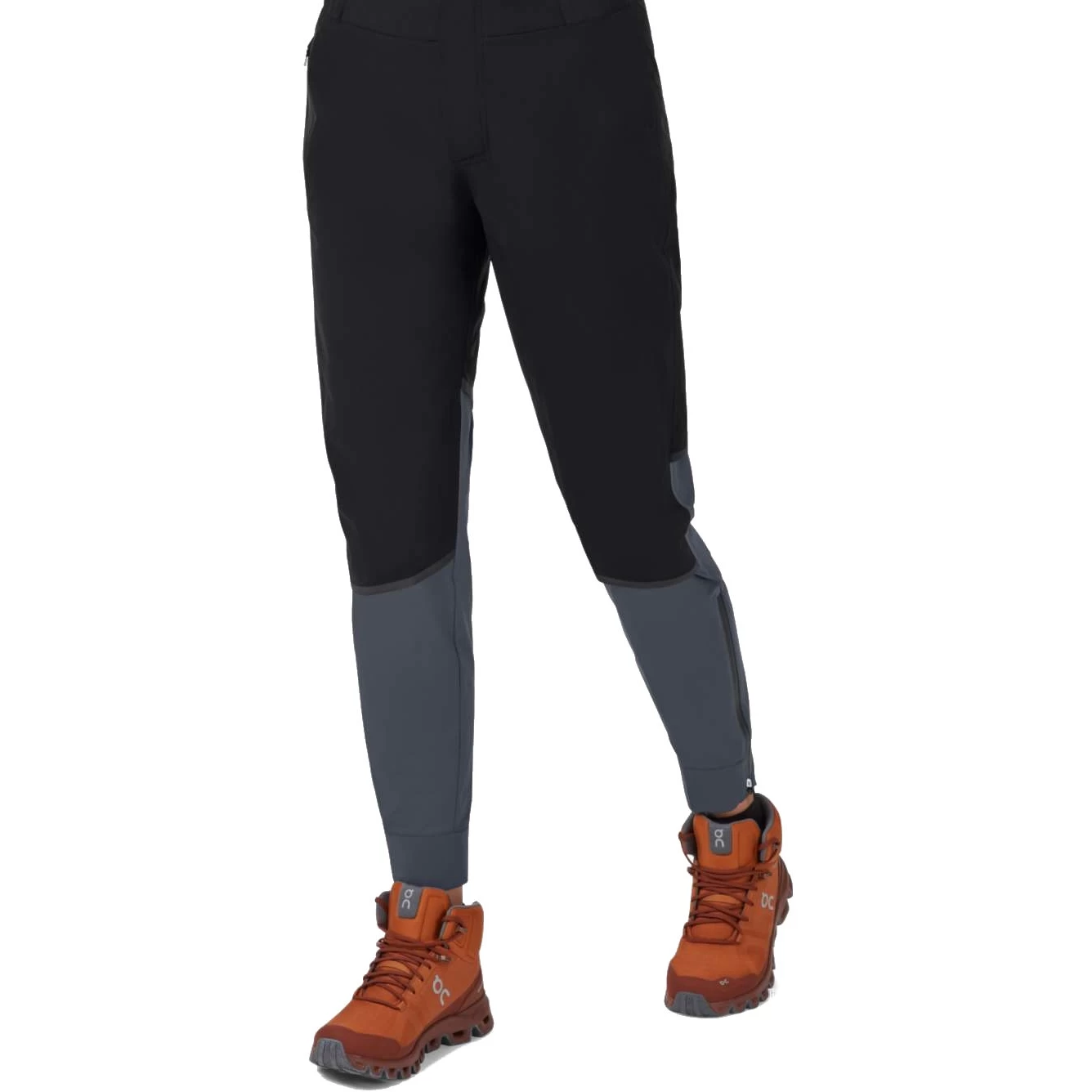 On Running On Waterproof Pants Women - Black & Dark 4 On Running On Waterproof Pants Women - Black & Dark - Afbeelding 2